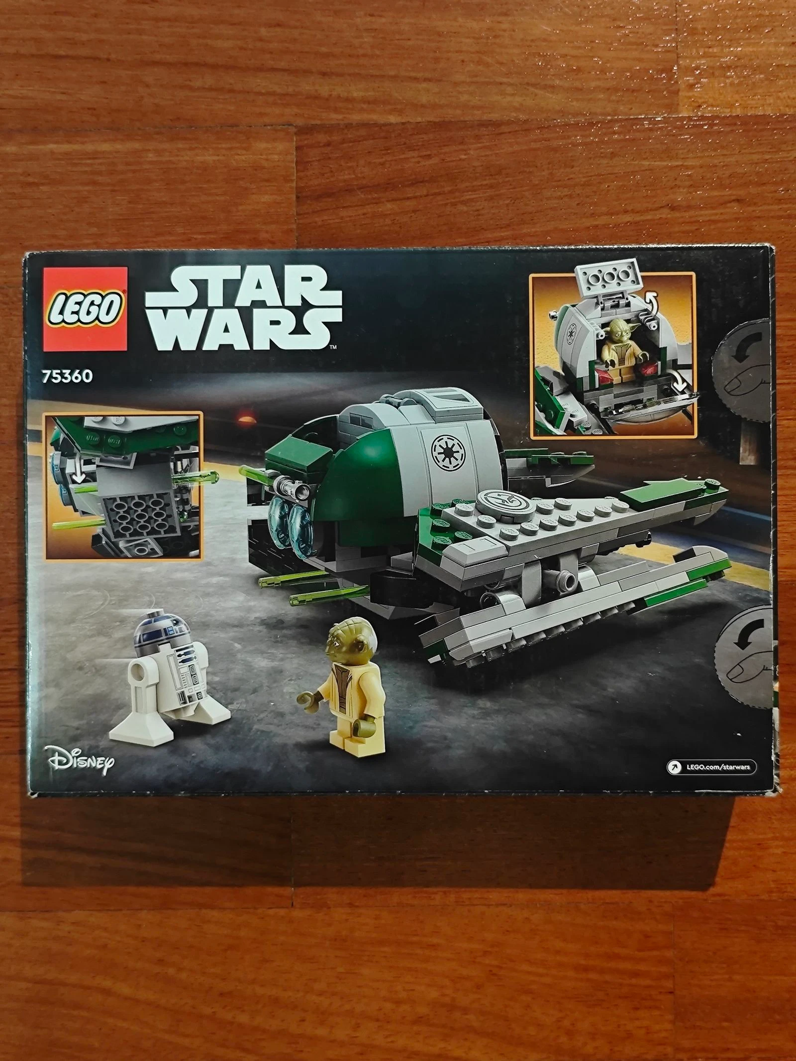 Lego 75360 Star Wars Yoda Jedi Starfighter – photo 2